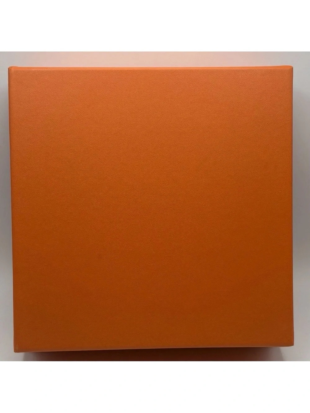 Hermes Orange Medium Gift Storage Box (Empty) Logo 8